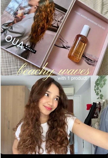 How to Achieve Beachy Waves with OUAI Wave Spray