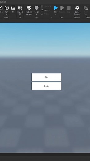 How to make a Main Menu #roblox #robloxstudio #fyp #tutorial #youtubeshorts #foryoupage