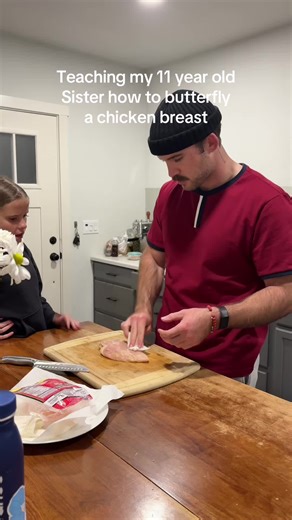 She’ll get there 👏 | chicken breasts