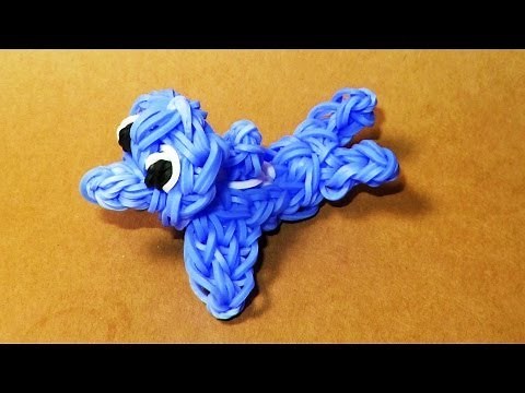 Rainbow Loom Charms: DOLPHIN: How to Tutorial / Design (DIY Mommy)
