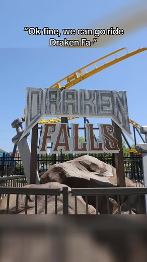 Have you ridden our NEW log ride, Draken Falls?! #CapCut #fyp #rollercoaster #iowa #adventureland
