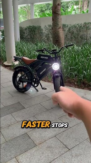 DEEPOWER QS7, an electric bicycle under $800! ⚡️ Limitless speed, let's go! 🚀🔥 #ebike #electricbike