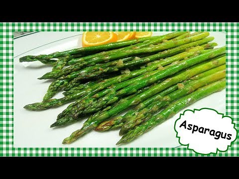 How To Cook Asparagus ~ Easy Basic Cooking Sauteed Asparagus Recipe