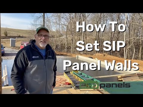 How to Set SIP Panel Walls