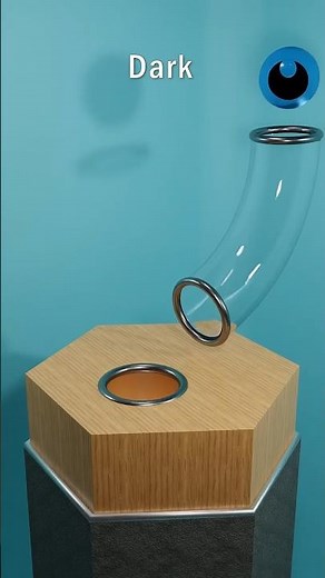 Water and Dark Energy Balls vs Glass Tube CG Simulation #physics