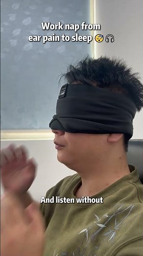 Timer Setting sleep mask gives high quality sleep !