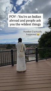 Being an Indian abroad means answering questions you didn’t even know existed 🤷‍♂️and yes these are so real to encounter 🤦‍♂️ 1. Does India have Wi‑Fi? Like good Wi‑Fi?🛜 Answer: Yes, we do and sometimes it’s faster than even your assumptions. 2. Is it always hot in India? ☀️ Answer: No , we have snowy mountains, deserts, beaches everything in between. 3. Do you ride elephants to school or work?🐘 Answer: Only in childhood cartoons in reality it’s metros, bikes, cars just like you. 4. Are all