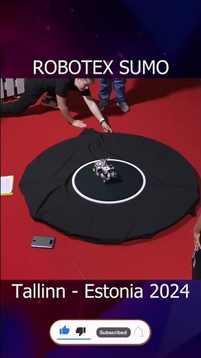 Robotex Tallinn - Estonia 2024 Lego Sumo #house_of_robots #lego #legorobotics #sumo #sumolego