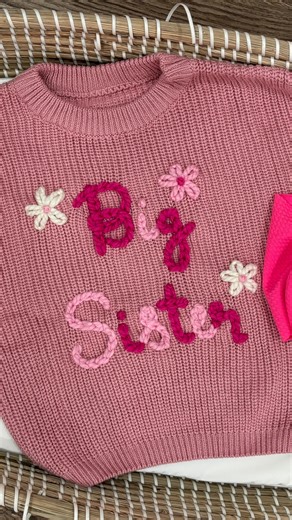 Hand embroidered chunky sweaters and hand painted banners on Instagram: "Eeek! I know someone’s havinga baby that you guys don’t know about 🤣🤣🤣🤣🤣😝😝😝😝"