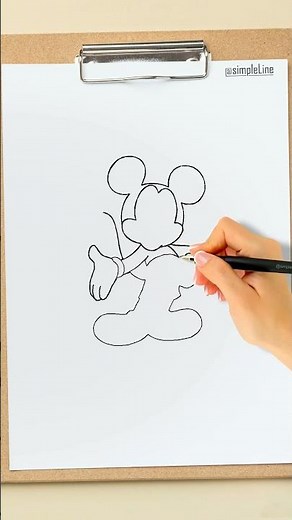 Coloring Mickey Mouse! 🎨🐭