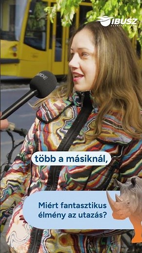 Miért élmény az utazás? ✈️ Nézd meg mit gondol az utca embere!