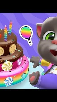 🥳 حفلة مفاجئة! 🎉🎂 طريقة لعب صديقي توم المتكلم 2