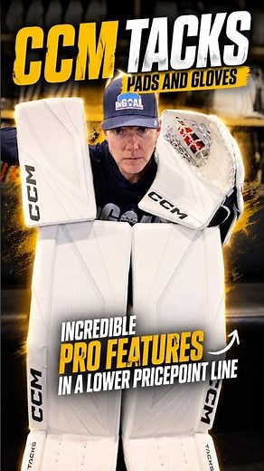CCM Tacks Goalie Pads: Second Price Point & Custom Options Explained