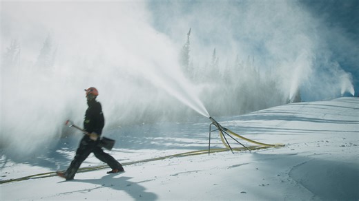How snowmakers make skiing possible during an extremely dry season | Rocky Mountain PBS