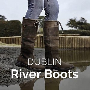 Dublin River Boots III are classic styled, waterproof and breathable full grain leather country boots. Don't Miss out on this best seller at its lowest price #BoxingDaySale #EquestrianStyle #WinterFashion #merrychristmas #EquestrianEssentials #JanuarySale #ChristmasSale #SaddleUp #EquineComfort #Petnpony #PetEssentials #happychristmas #SavingsGalore #HorseRugs #petnpony #SavingsOnPoint #holidays #christmas #rider #horse #equestrian #equine | Pet N Pony