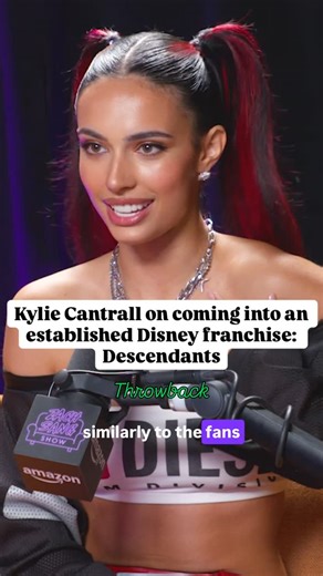 Zach Sang Show | @kyliecantrall on what it was like reading the script to an established franchise like Descendants #throwback | Instagram