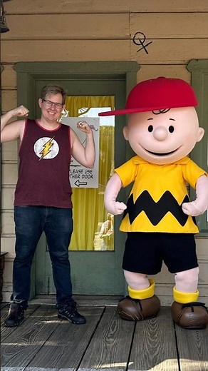 Charlie Brown at Peanuts Celebration 2026 knotts berry farm