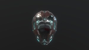Sci-Fi Helmet - 3D model by capuccino3d