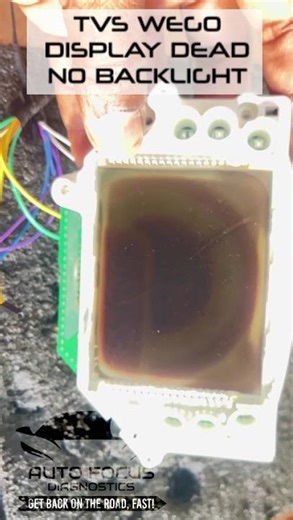 TVS Wego Display Recover & Backlight repair!