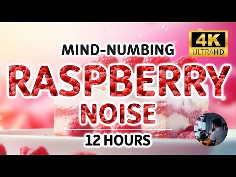 Mind-numbing Raspberry Noise | 12 Hours | BLACK SCREEN | Study, Sleep, Tinnitus Relief and Focus
