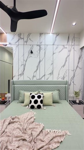 Elegant Parents Bedroom Interior Design | 3BHK Home Tour.