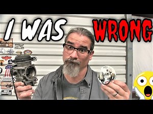 I Was WRONG About POINTS In HARLEY Davidson EVO Engines Keihin CV Carburetor BUILD