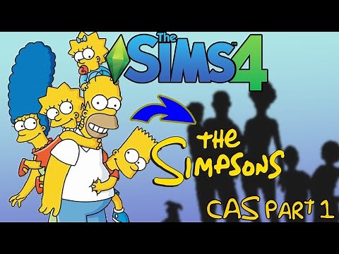 RECREATING THE SIMPSONS IN THE SIMS 4 - Part 1