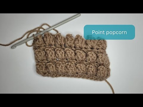 How to Crochet the Popcorn Stitch - Atelier Manon Levasseur