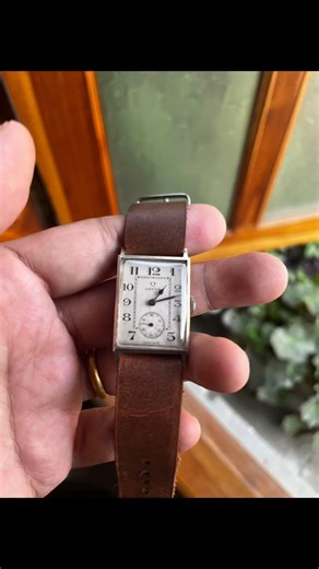 The Stone Age Antiques (Ajesh Jose) | Beautiful Vintage 1940 Omega art deco tank style with Arabic numerals , manual winding .Fat case approx 29-30mm , lug 20mm . Runs perfectly... | Instagram