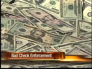 Bad check program