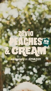Fruity, fizzy and better-for-you. Zevia’s limited edition Peaches & Cream zero sugar soda is now available, exclusively on Amazon. | Zevia