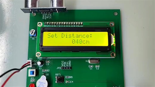 51单片机防碰撞预警系统设计