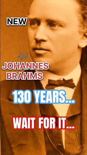 130-years unseen - but he continues on through US🤫🔥 #brahms #neverseenbefore