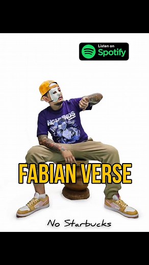 Out now on Spotify 💯♥️☕ No Starbucks by FABIAN VERse 👇👇👇👇 https://open.spotify.com/artist/7sc87FWyzrti2lPp7cpZT1?si=fEmIyqWZR3Kdzmx1LJrbMw Shout outs to Paul Rocket 📷 for the ill graphics Salamat The Hundred Percent Dadof Carlos for the sneakers Salamat Omar B Manzano for the sick shirt Bigboy Cheng for the SECRET FRESH snap back cap #FabianVERse ☕️🎭 Kyle Gianan Beats by Solomon Stark Edwinson Fernandez | Mark Anthony Kyle Gianan