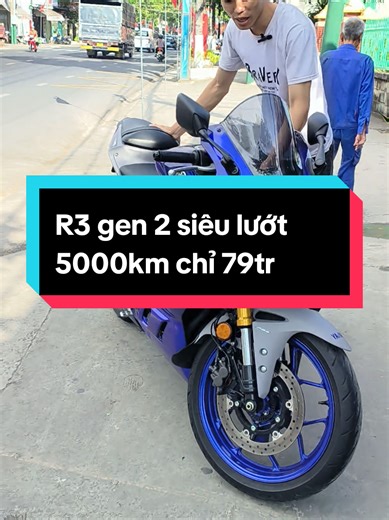 R3 gen 2 siêu lướt 5000km chỉ 79tr #r3 #pkl #fypシ #duongmoto
