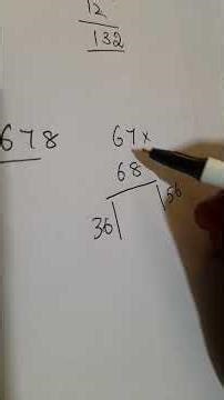How to multiply 3 digits #maths #mathstricks #learning #mathematics #vedicmaths #speedmathstricks