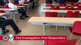 The Massachusetts Firefighting Academy instructors recently delivered the National Fire Academy's Fire Investigator: First Responders course to students drawn from the fire service and law enforcement. The two-day class gives an entry-level overview of fire chemistry; the first responder's role in fire suppression and fire investigation; and the importance of evidence identification and preservation. It's a prerequisite for the MFA's Fire Investigator program. | Massachusetts Department of Fire