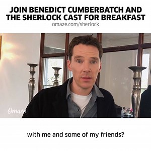 Benedict Cumberbatch wants YOU to join him and the Sherlock cast in London! Every donation supports our work to end child poverty. ENTER through our bio link or at omaze.com/sherlock. | Comic Relief US