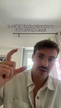 Local SEO Tips (how to rank your GBP on Google Maps)
