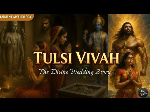 🌿 The Divine Story of Tulsi Vivah | Why We Celebrate Tulsi & Shaligram’s Holy Marriage #tulsi