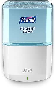 PURELL ES6 Automatic Hand Soap Dispenser, White, Compatible with 1200 mL PURELL ES6 Hand Soap Refills (Pack of 1) - 6430-01 - Manufactured by GOJO, Inc.