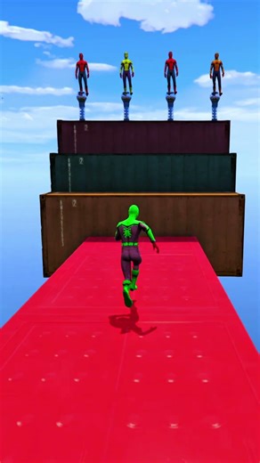 الرجل العنكبوت انقاذ باتمان Spider-Man Rescue batman vs iron man vs venom funny game GTA 5 superhero