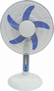 [Hot Item] Table Fan Solar AC DC Rechargeable Fan with USB Charger Function