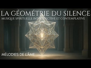 🎵 La Géométrie du Silence (Mélodies de l'Âme) | Musique Spirituelle Introspective et Contemplative