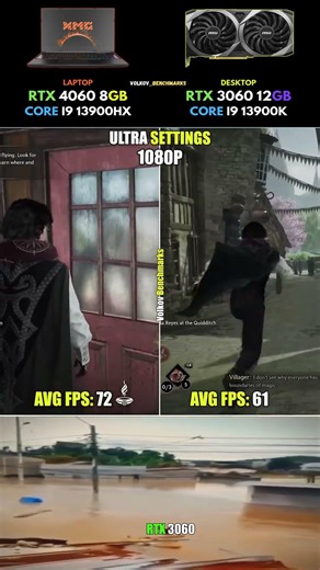 RTX 4060 Laptop vs RTX 3060 - Small gap worth choosing? #pcgaming