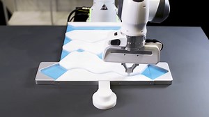 As seen in the video, the Franka Emika cobot is being tested for compliance. The Franka Emika Robot features seven degrees of freedom (DoF) and seven axes of motion, which allows the cobot to move as quickly as a human hand. It also has a human touch sensibility, making it a completely intelligent interactive solution that is simple to set up and use. The cobot is incredibly accurate when it comes to contact recognition, interpretation, and reaction. The precise, agile, and light-weight soft rob