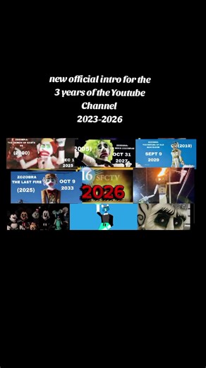 Intro official of the Youtube Channel by the 3 years