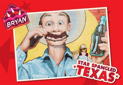 City of Bryan wins Star-Spangled Texas mural competition
