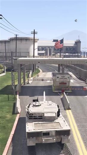 Surviving Restricted Zones With a Tank in GTA Games ! #gta #gta5 #gaming