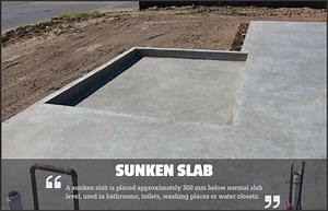 Sunken Slab